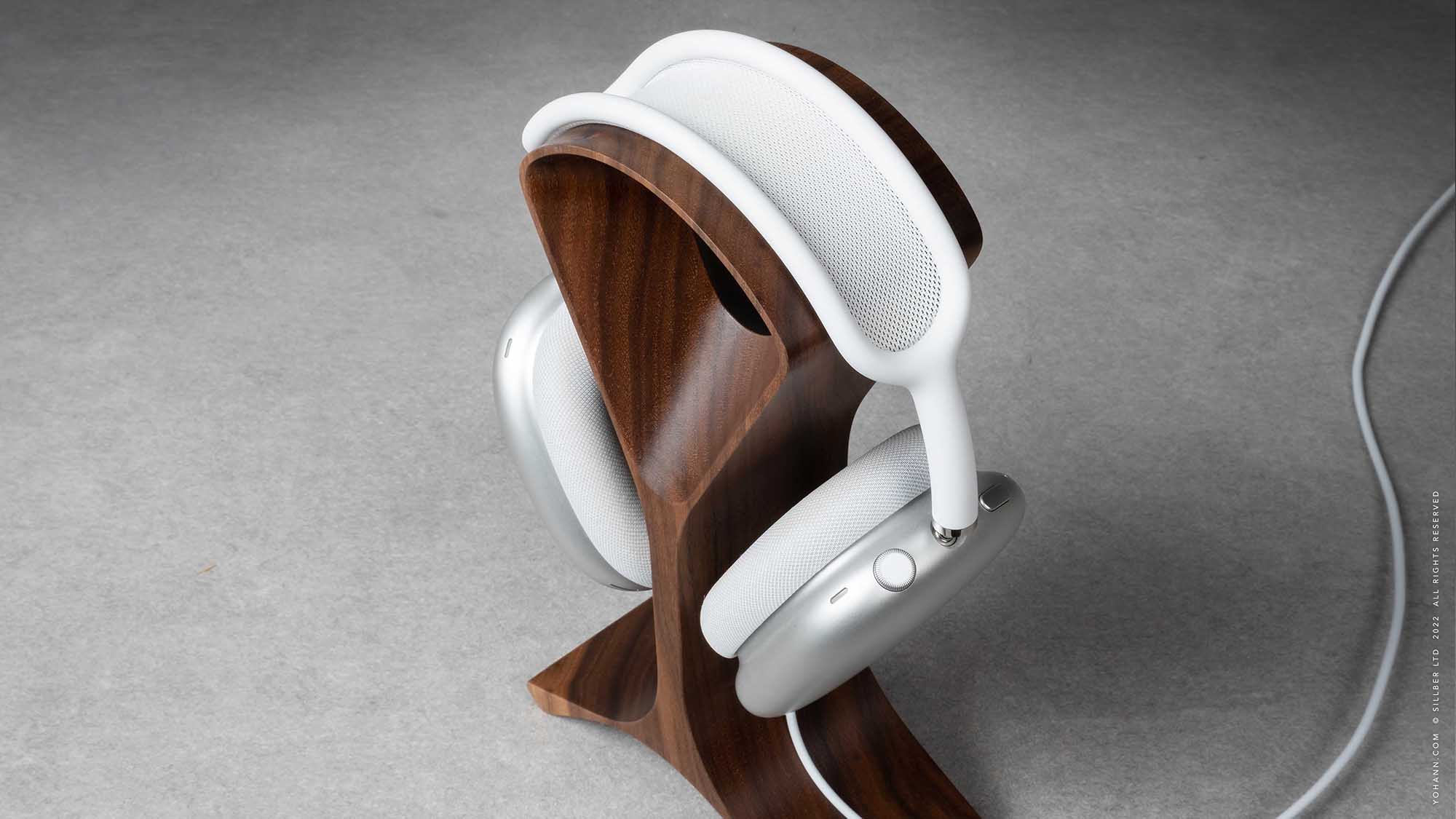 Wood Headphone Stand Multiple Headphones Stand Headphone Station