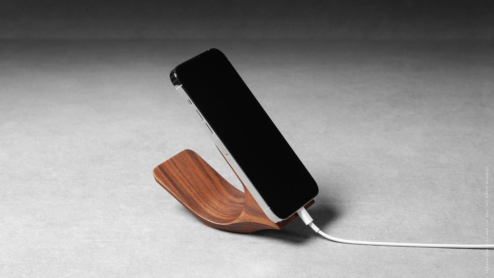 Wood MagSafe Charger Stand for iPhone 12 & 12 Pro